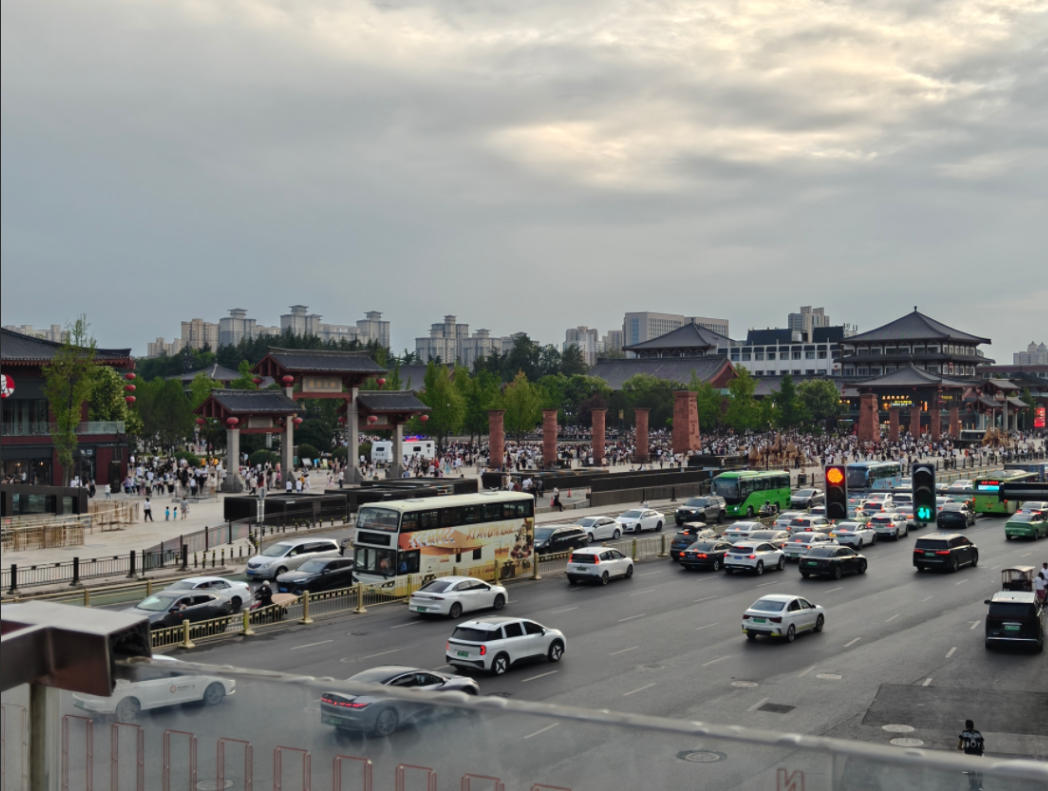 出差之余，去了趟大唐不夜城。